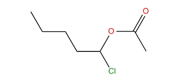 1-Chloropentyl acetate